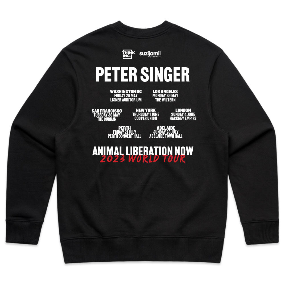 Peter Singer 2023 Animal Liberation Now Tour Sweatshirt