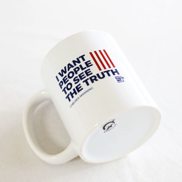 Chelsea Manning Truth Tour Mugs - Think Inc.