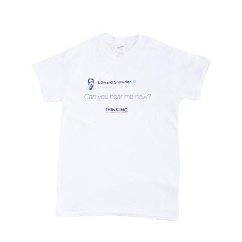 Edward Snowden Tour T-shirt - Think Inc.