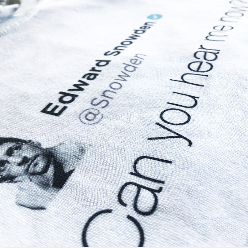 Edward Snowden Tour T-shirt - Think Inc.