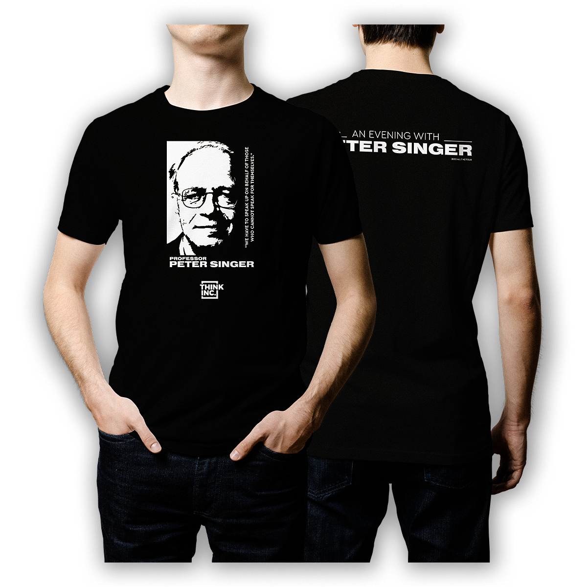 Peter Singer Tour T-shirt - Think Inc.